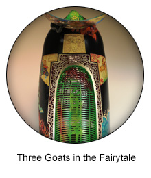 three goats in the fairytale