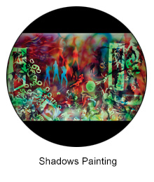 shadow painting